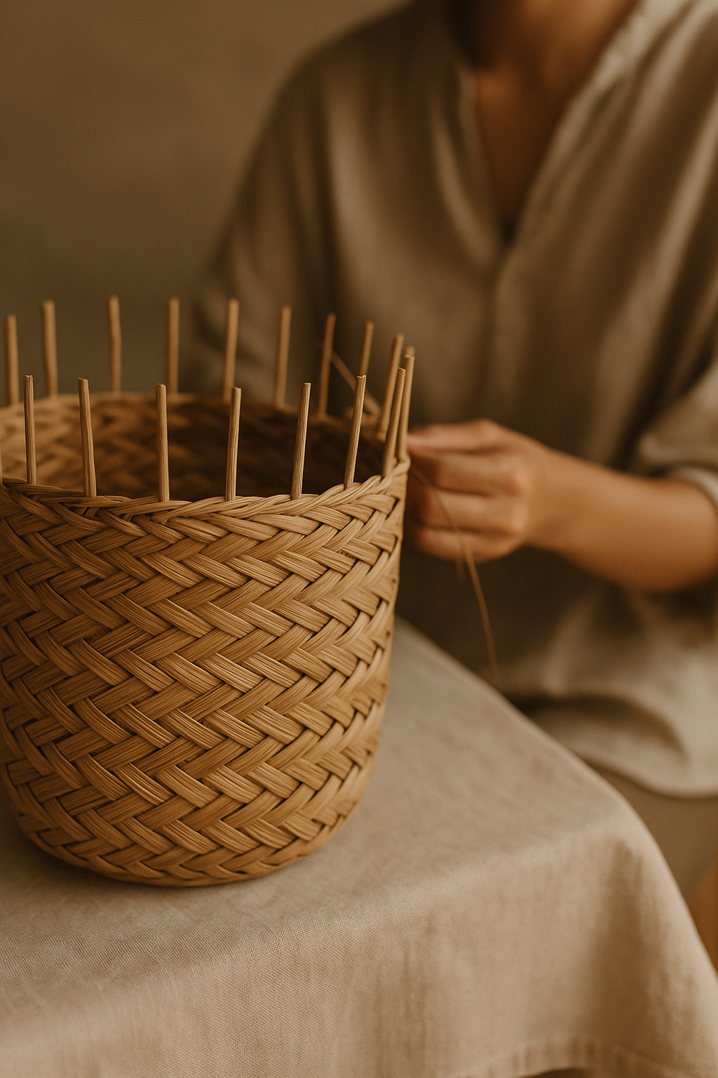 BamboCoCo Basket Weaving